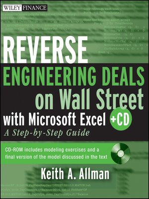 cover image of Reverse Engineering Deals on Wall Street with Microsoft Excel